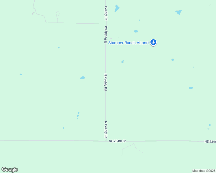 map of restaurants, bars, coffee shops, grocery stores, and more near North Peebly Road in Luther