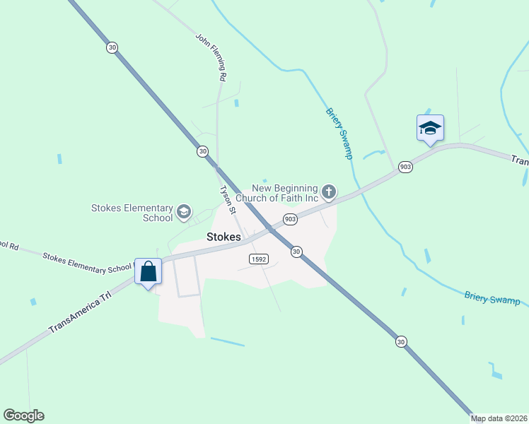 map of restaurants, bars, coffee shops, grocery stores, and more near 2825 Nc 903 S in Pitt