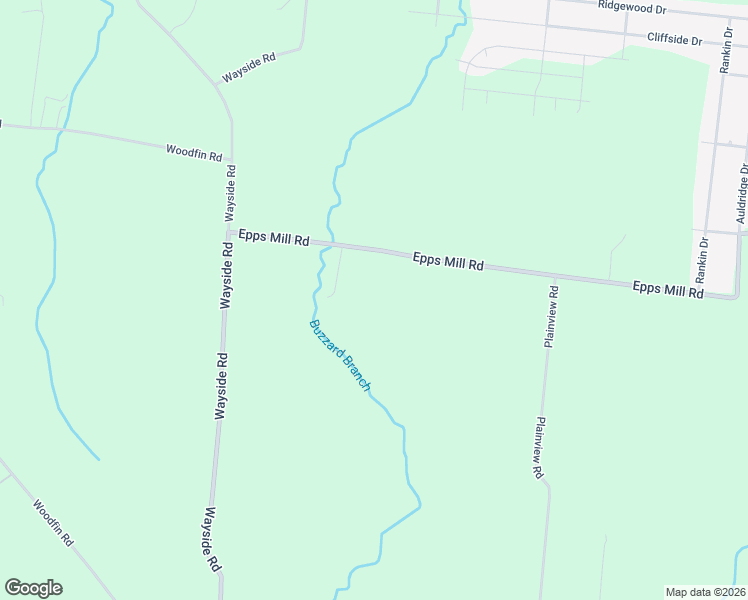 map of restaurants, bars, coffee shops, grocery stores, and more near 3960 Epps Mill Rd in Rutherford