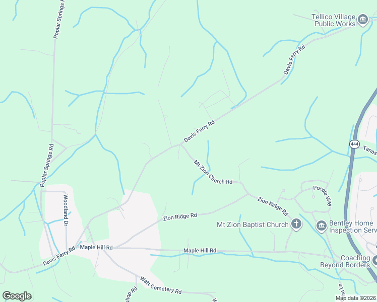map of restaurants, bars, coffee shops, grocery stores, and more near 255 Mount Zion Church Road in Loudon