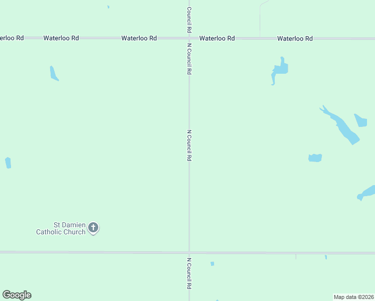 map of restaurants, bars, coffee shops, grocery stores, and more near 24225 North Council Road in Edmond