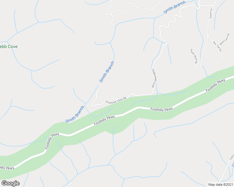 map of restaurants, bars, coffee shops, grocery stores, and more near 2816 Overlook View Road in Walland