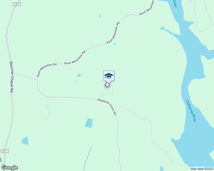 map of restaurants, bars, coffee shops, grocery stores, and more near 1463 Pleasant Union Road in Trinity