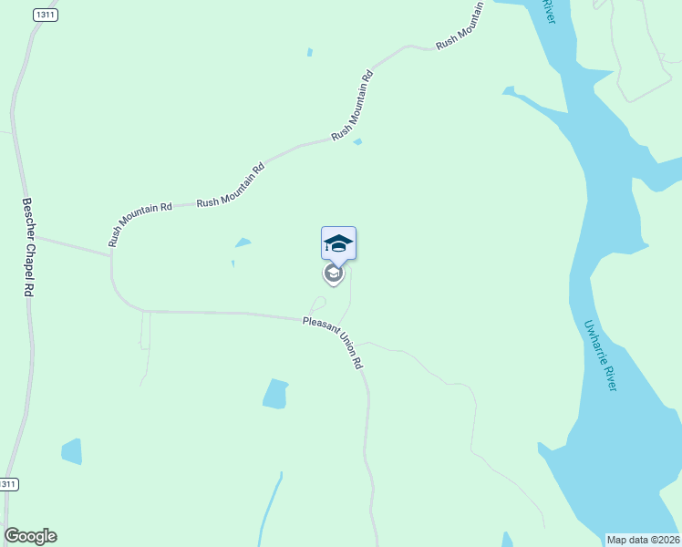 map of restaurants, bars, coffee shops, grocery stores, and more near 1463 Pleasant Union Road in Trinity