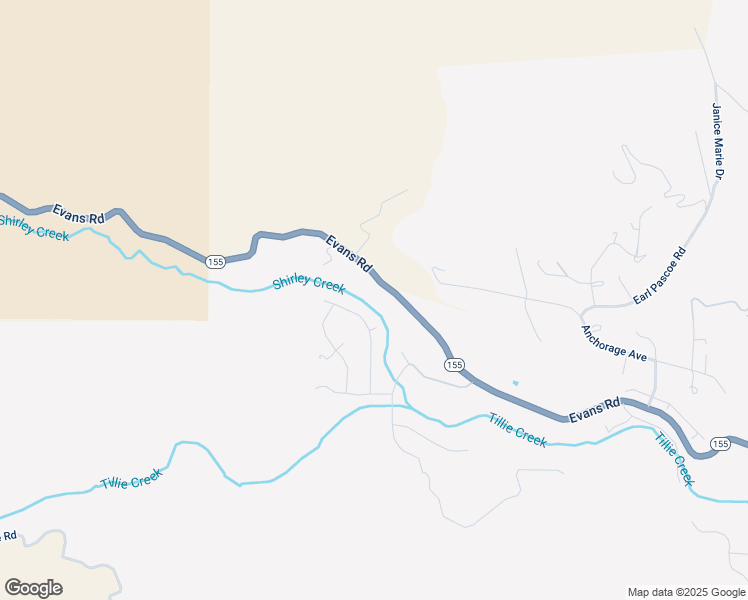 map of restaurants, bars, coffee shops, grocery stores, and more near 200 Tillie Creek Road in Wofford Heights