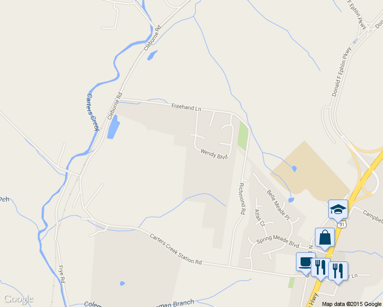 map of restaurants, bars, coffee shops, grocery stores, and more near 1822 Wendy Boulevard in Columbia