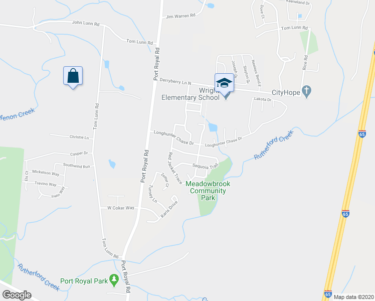 map of restaurants, bars, coffee shops, grocery stores, and more near 4011 Sequoia Trail in Spring Hill