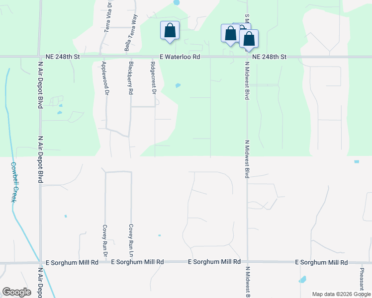 map of restaurants, bars, coffee shops, grocery stores, and more near 6708 Tanglewood Circle in Edmond