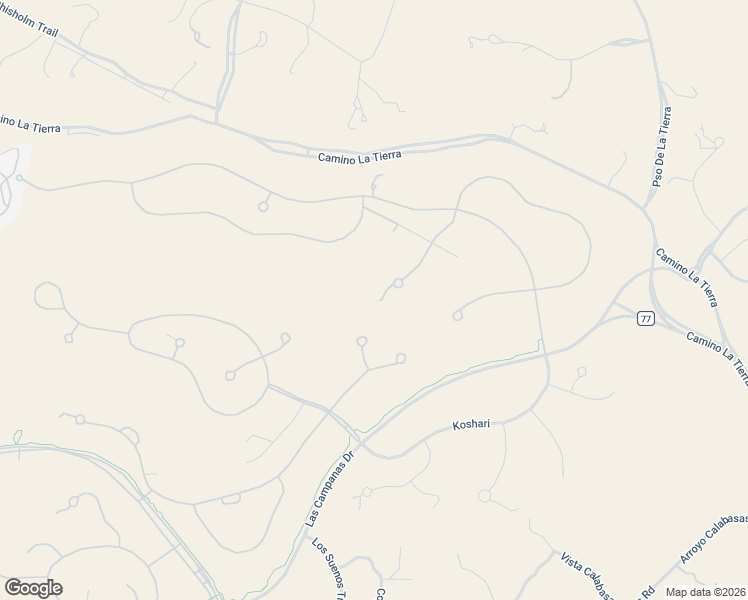 map of restaurants, bars, coffee shops, grocery stores, and more near 26 Bishops Dome Road in Santa Fe