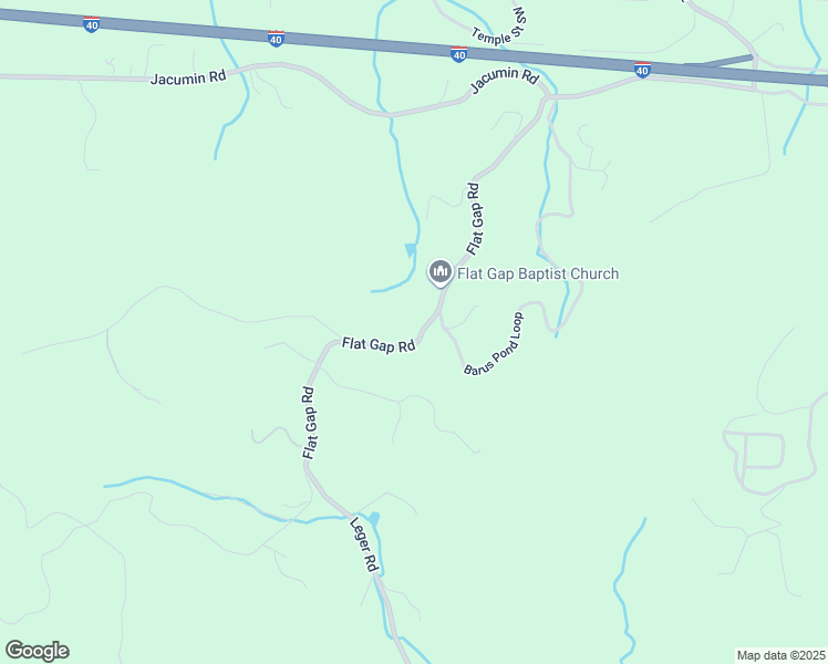 map of restaurants, bars, coffee shops, grocery stores, and more near 3236 Flat Gap Road in Valdese