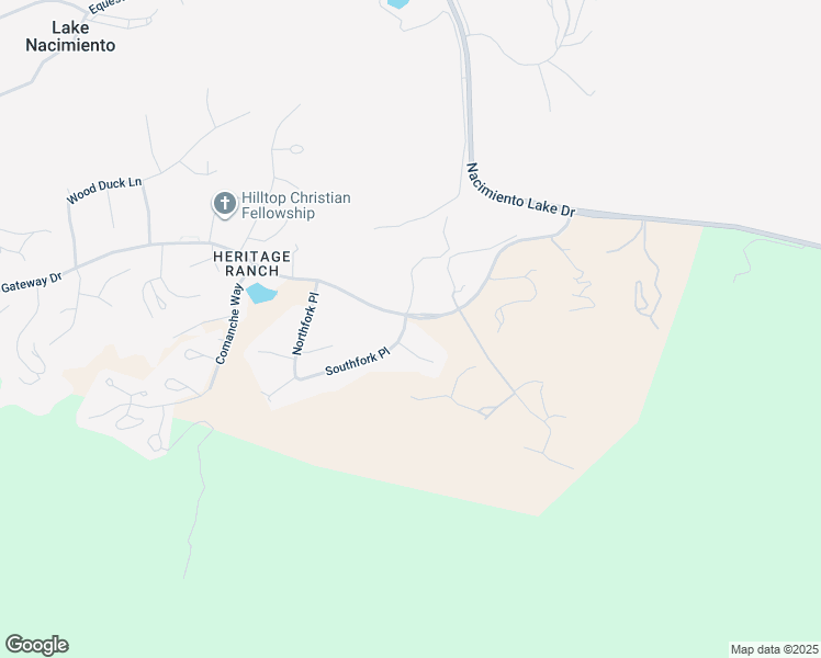 map of restaurants, bars, coffee shops, grocery stores, and more near 1670 Southfork Place in Paso Robles