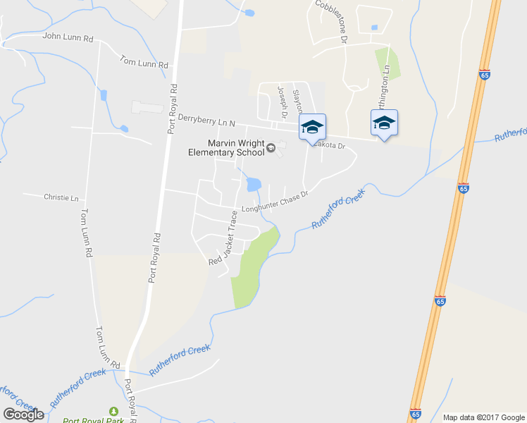 map of restaurants, bars, coffee shops, grocery stores, and more near 2085 Longhunter Chase Drive in Spring Hill