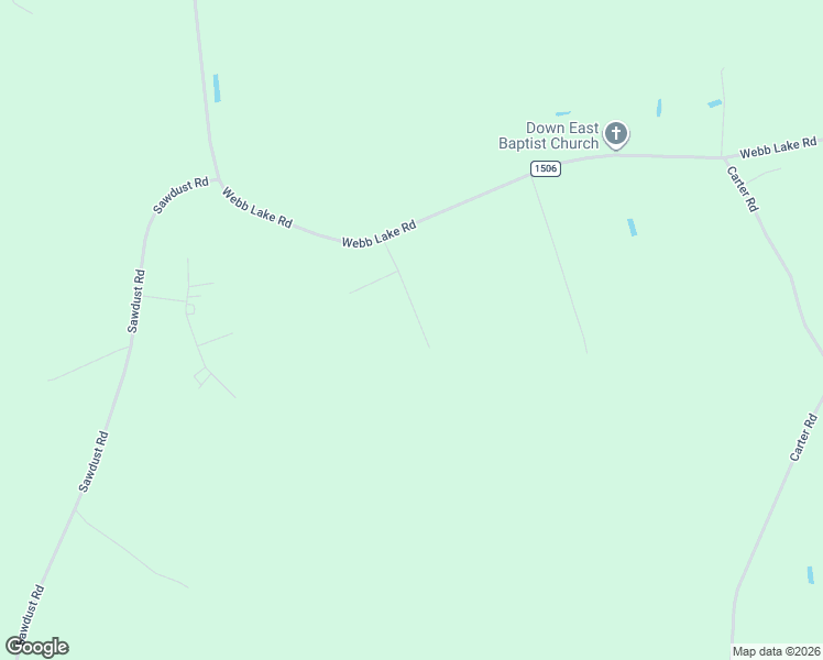 map of restaurants, bars, coffee shops, grocery stores, and more near 4912 Road I in Wilson