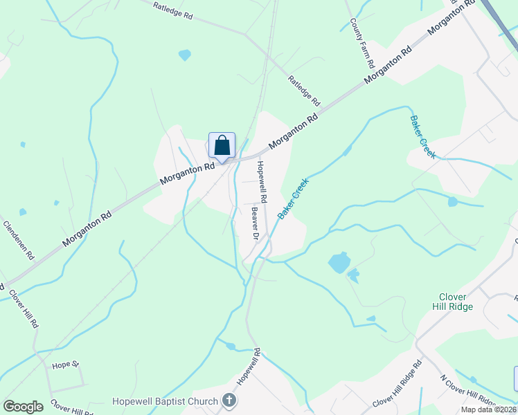 map of restaurants, bars, coffee shops, grocery stores, and more near 3309 Llama Street in Maryville