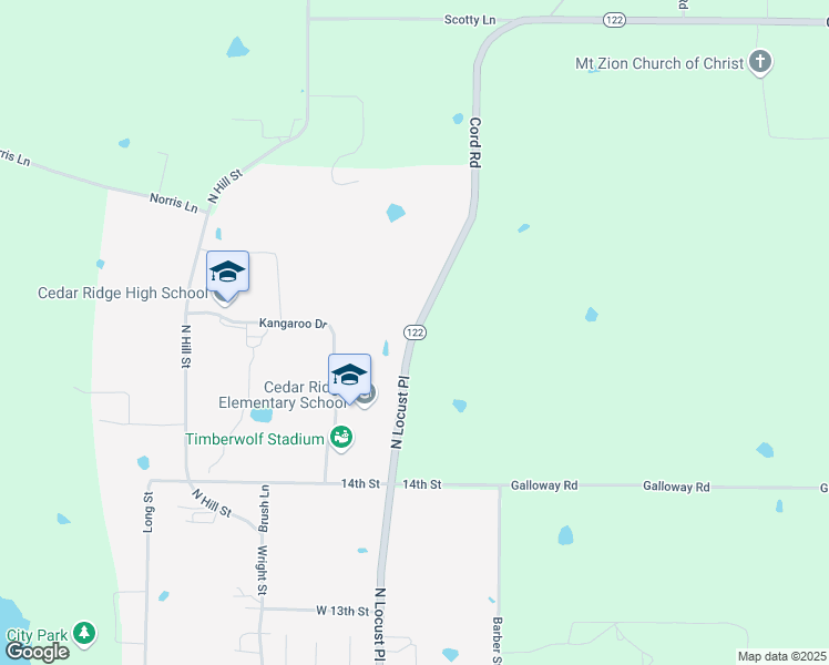 map of restaurants, bars, coffee shops, grocery stores, and more near 3549 Cord Road in Newark