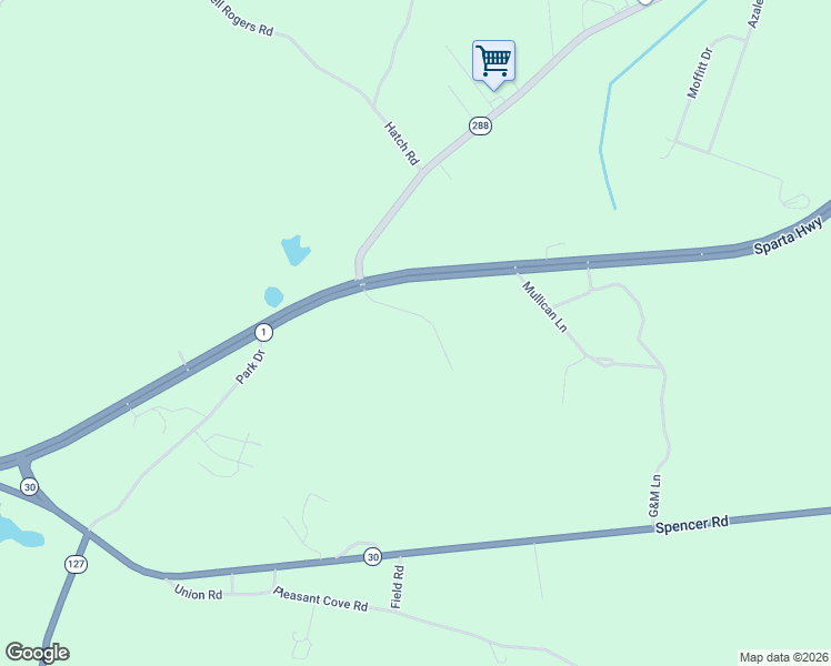 map of restaurants, bars, coffee shops, grocery stores, and more near 166 Ty Brooke Lane in Rock Island