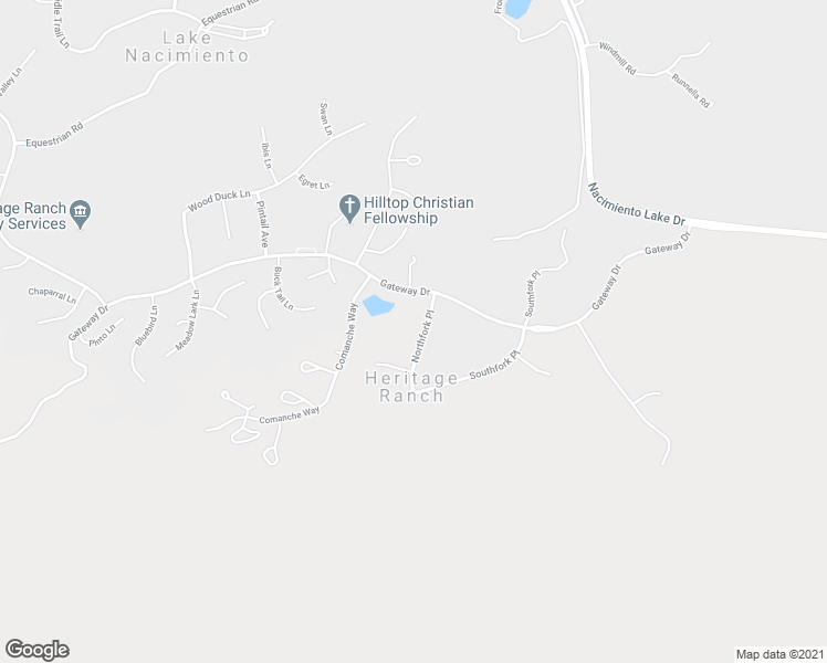 map of restaurants, bars, coffee shops, grocery stores, and more near 5039 Northfork Place in Paso Robles