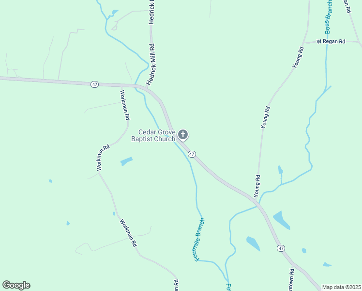 map of restaurants, bars, coffee shops, grocery stores, and more near North Carolina 47 in Lexington