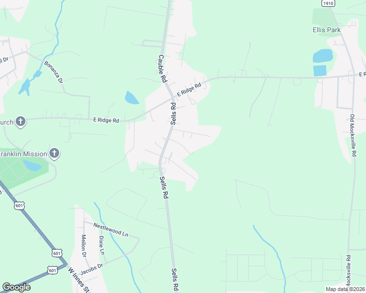 map of restaurants, bars, coffee shops, grocery stores, and more near 1745 Sells Road in Salisbury