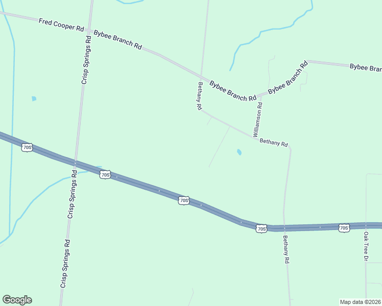 map of restaurants, bars, coffee shops, grocery stores, and more near 1315 Bethany Road in McMinnville