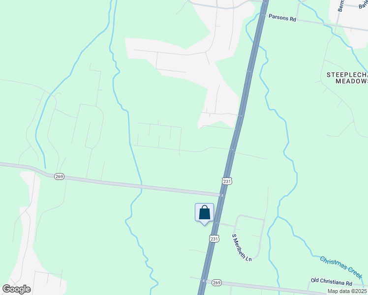 map of restaurants, bars, coffee shops, grocery stores, and more near 203 Richmonds Retreat Boulevard in Christiana