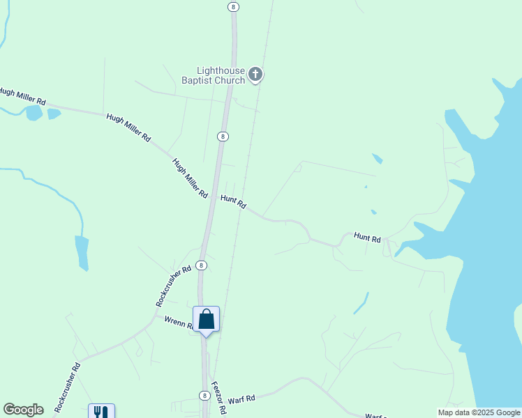 map of restaurants, bars, coffee shops, grocery stores, and more near 155 Hunt Road in Lexington