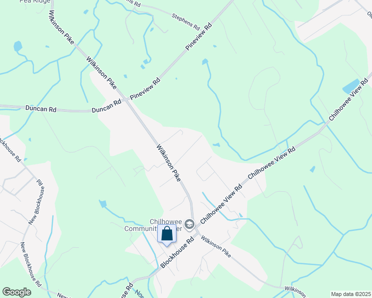 map of restaurants, bars, coffee shops, grocery stores, and more near 119 Firewood Lane in Maryville