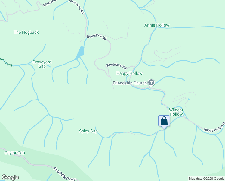 map of restaurants, bars, coffee shops, grocery stores, and more near 2421 Deep Spring Lane in Sevierville