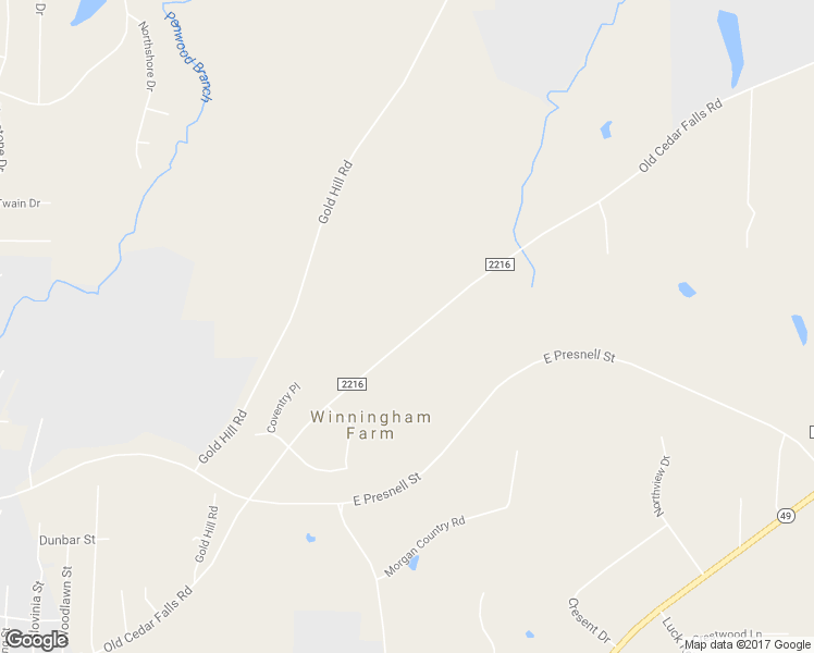 map of restaurants, bars, coffee shops, grocery stores, and more near 2033 Old Cedar Falls Road in Asheboro