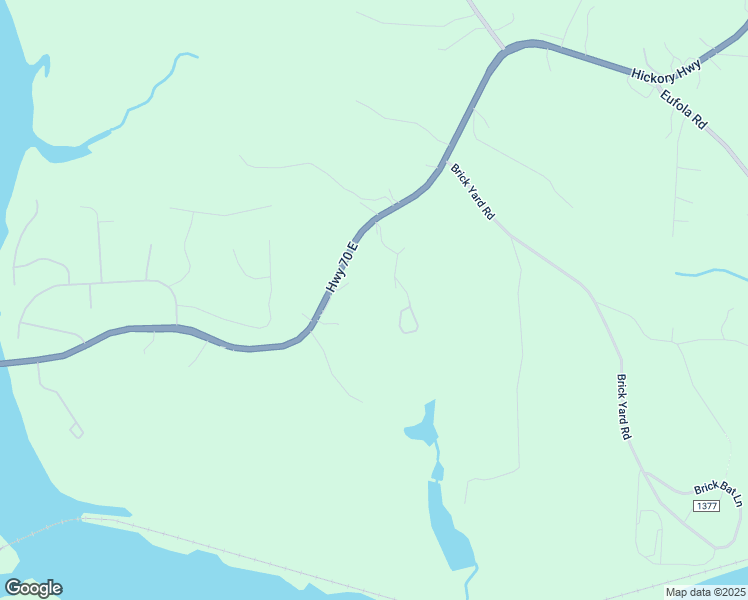 map of restaurants, bars, coffee shops, grocery stores, and more near Pierce Woods Drive in Statesville