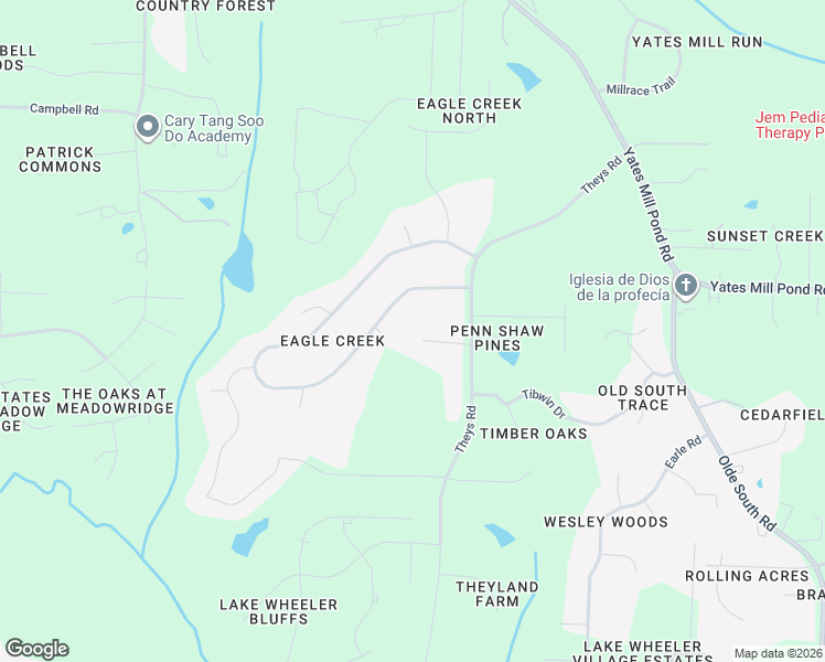 map of restaurants, bars, coffee shops, grocery stores, and more near 5112 Laurie Drive in Raleigh