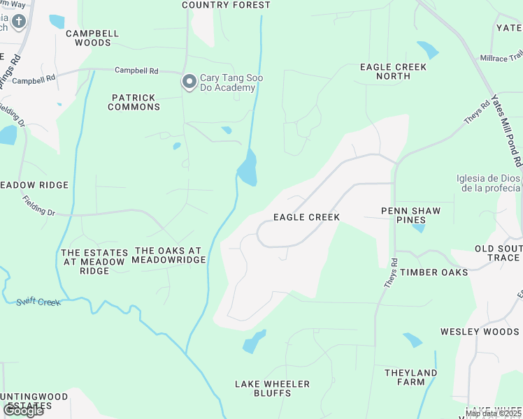 map of restaurants, bars, coffee shops, grocery stores, and more near 5513 Pine Drive in Raleigh