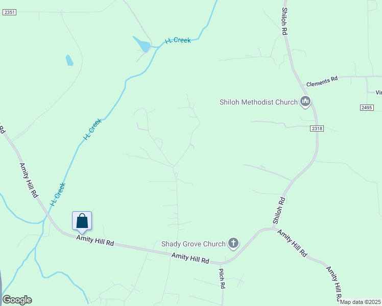 map of restaurants, bars, coffee shops, grocery stores, and more near 230 Tucker Road in Statesville