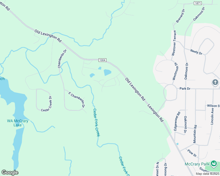 map of restaurants, bars, coffee shops, grocery stores, and more near 1357 Middleton Circle in Asheboro