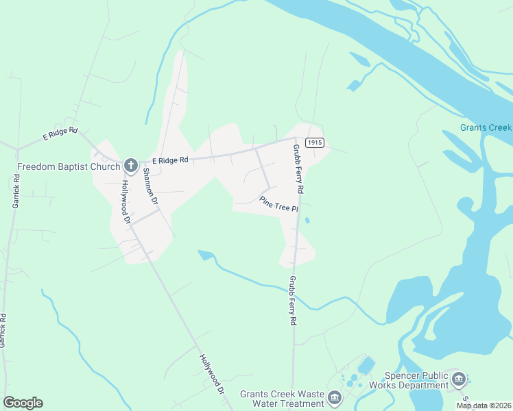 map of restaurants, bars, coffee shops, grocery stores, and more near 3455 Hickory Place in Salisbury