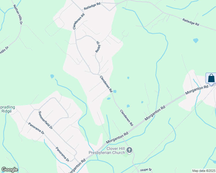 map of restaurants, bars, coffee shops, grocery stores, and more near 1007 Clendenen Road in Maryville