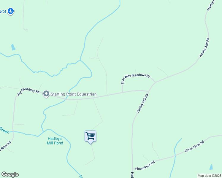 map of restaurants, bars, coffee shops, grocery stores, and more near 44 Singing Hills Drive in Pittsboro
