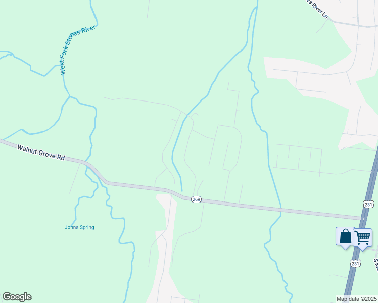 map of restaurants, bars, coffee shops, grocery stores, and more near 1002 Walnut Grove Road in Christiana