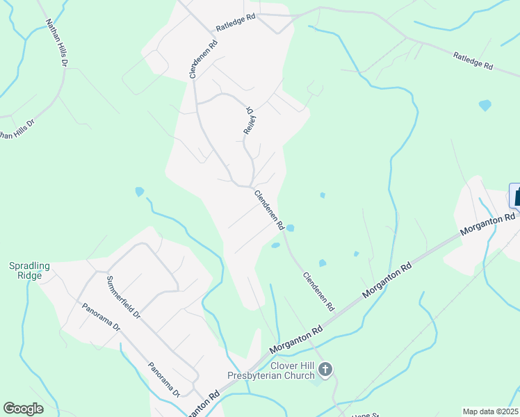 map of restaurants, bars, coffee shops, grocery stores, and more near 3609 South Fork Place in Maryville