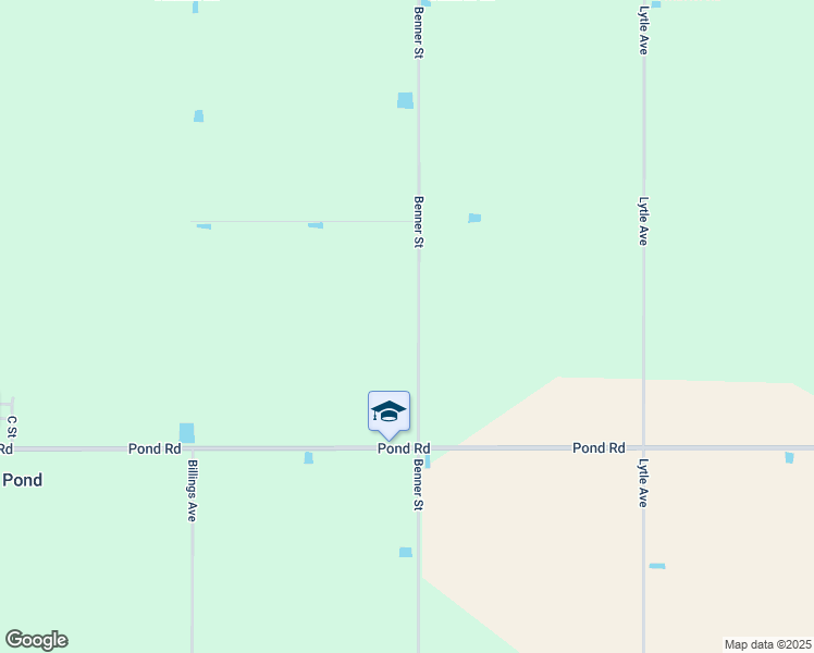 map of restaurants, bars, coffee shops, grocery stores, and more near 11851 Benner Street in McFarland
