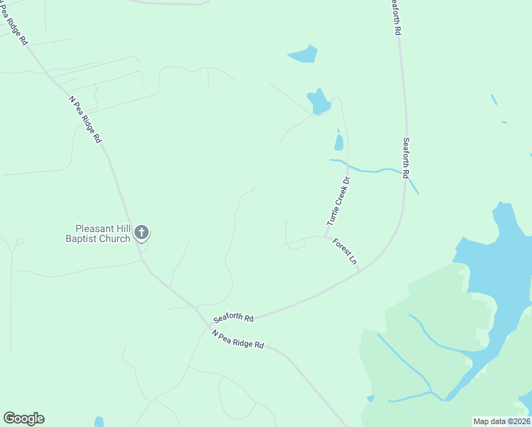 map of restaurants, bars, coffee shops, grocery stores, and more near 304 Forest Lane in Pittsboro