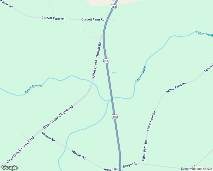 map of restaurants, bars, coffee shops, grocery stores, and more near 13982 U.S. 258 in Macclesfield