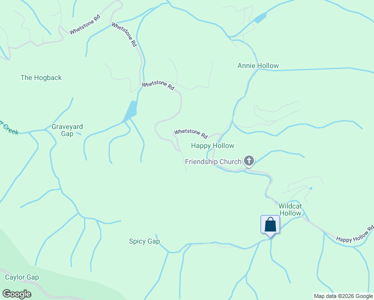 map of restaurants, bars, coffee shops, grocery stores, and more near 2405 Deep Spring Lane in Sevierville