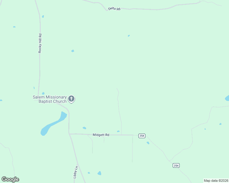 map of restaurants, bars, coffee shops, grocery stores, and more near 1262 Presnell Road in Dennard