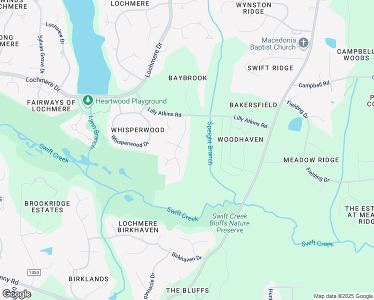 map of restaurants, bars, coffee shops, grocery stores, and more near 105 Comrie Place in Cary