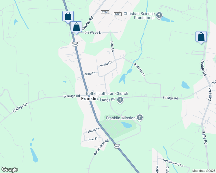 map of restaurants, bars, coffee shops, grocery stores, and more near 155 Winterlocken Road in Salisbury