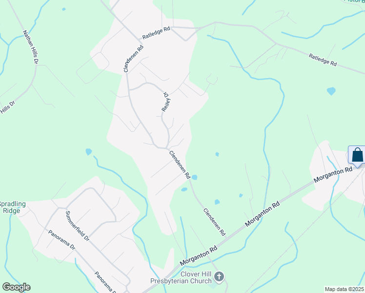 map of restaurants, bars, coffee shops, grocery stores, and more near 3546 Hawks Ridge Drive in Maryville
