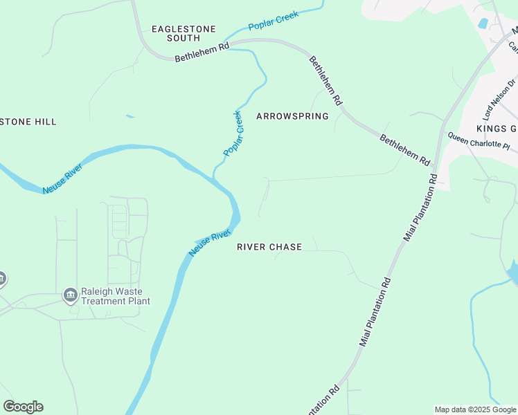 map of restaurants, bars, coffee shops, grocery stores, and more near 1957 Hilltop Rd in Raleigh