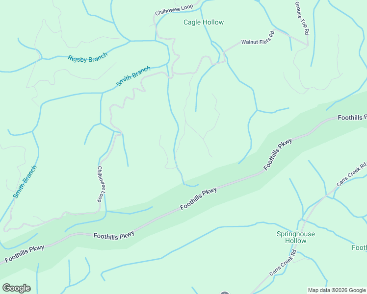 map of restaurants, bars, coffee shops, grocery stores, and more near 2120 Sky Top Road in Walland