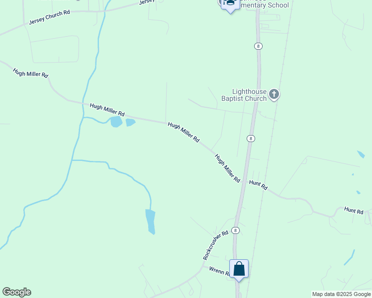 map of restaurants, bars, coffee shops, grocery stores, and more near 457 Hugh Miller Road in Lexington